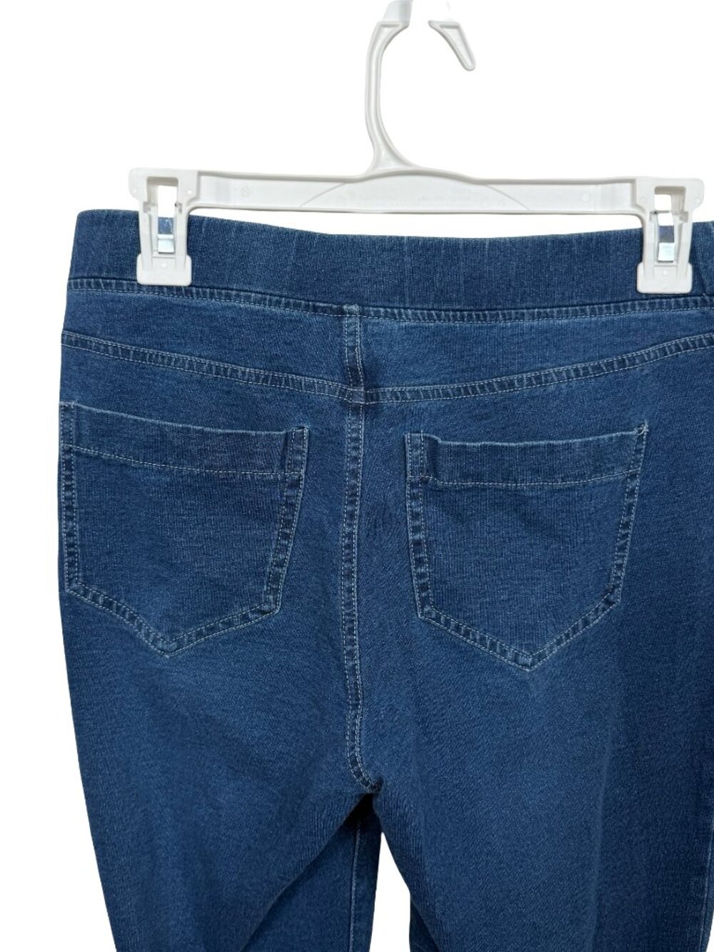 J Jill Pure Jill Pull On Denim Jeans Womens XS Blue Elastic Waist Stretch Casual - Picture 5 of 7